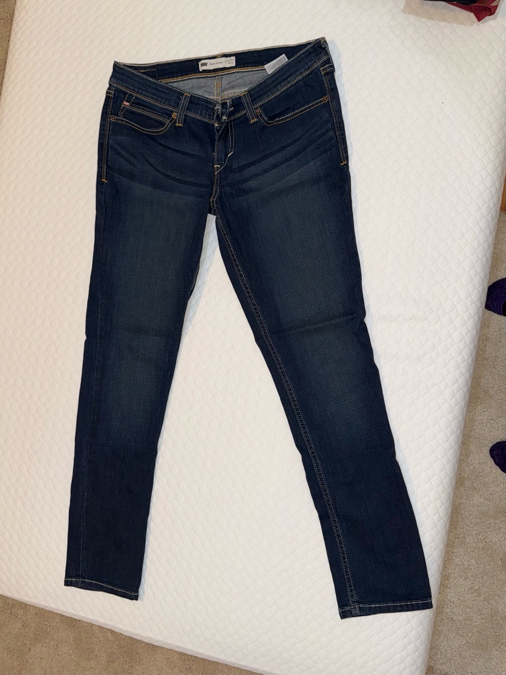 Levi's Dark Indigo Skinny Jeans